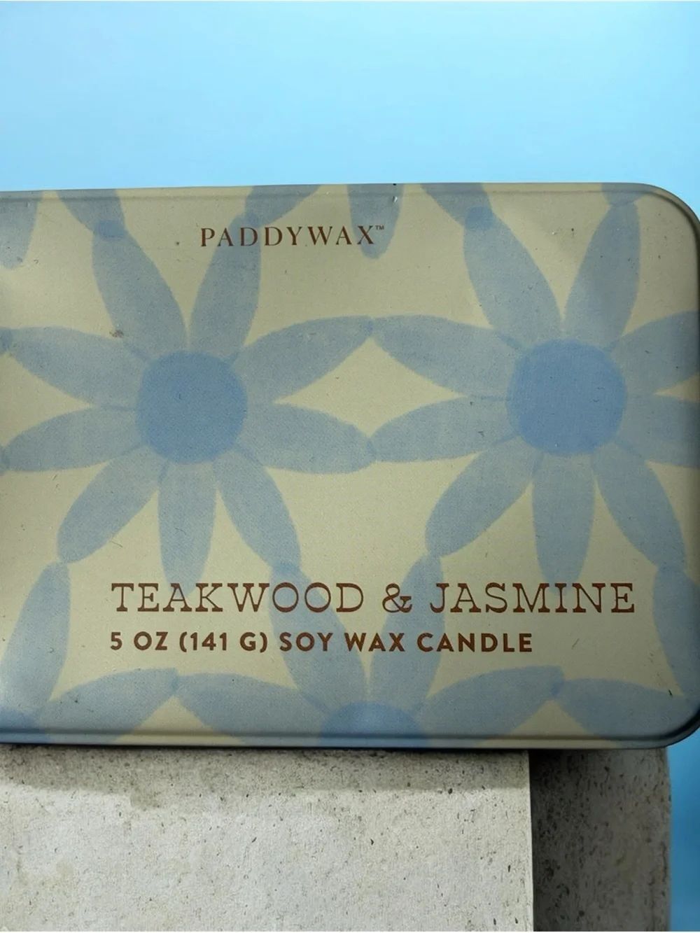 Paddywax Teakwood & Jasmine Soy Wax Candle!